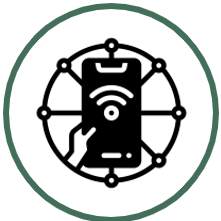 data phone icon